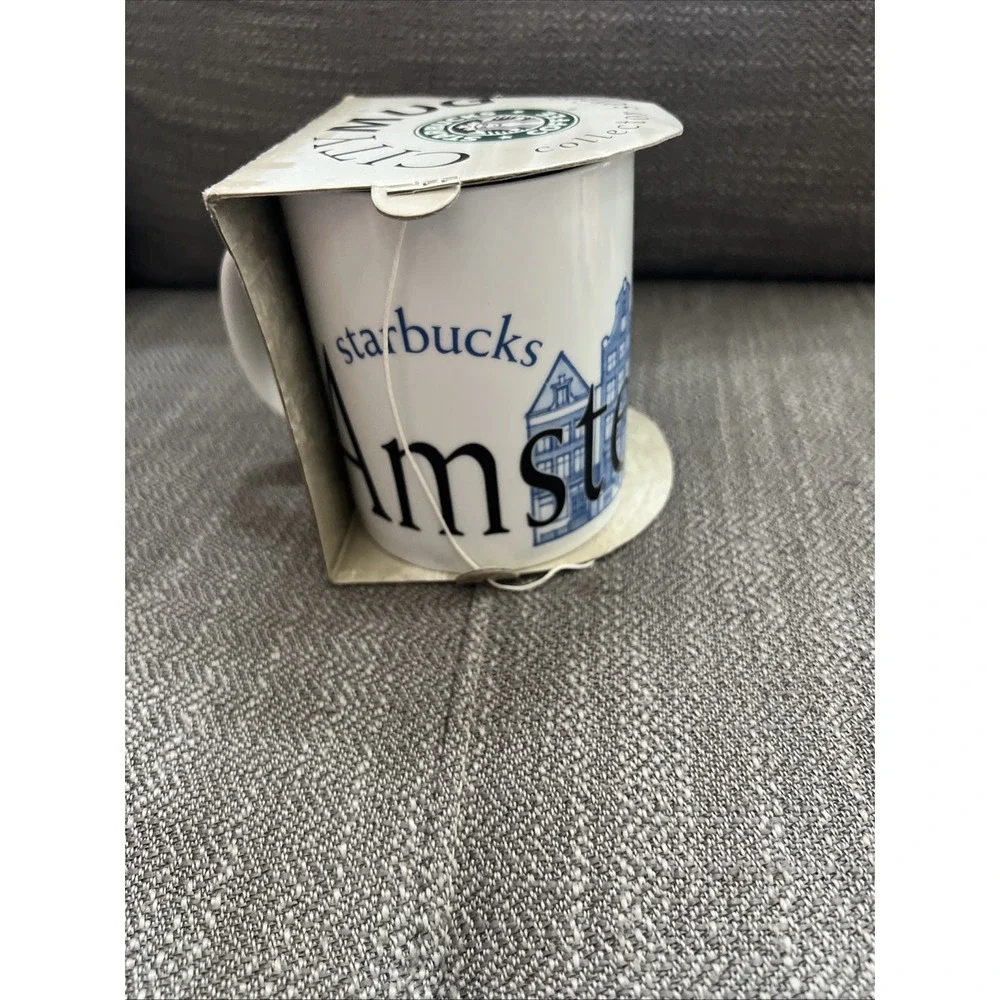 STARBUCKS AMSTERDAM 2002 Collector Series Coffee MUG